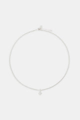 Micro Iced Star Motif Necklace - 10mm