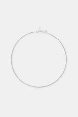 Polished Circular Franco Chain - 3mm