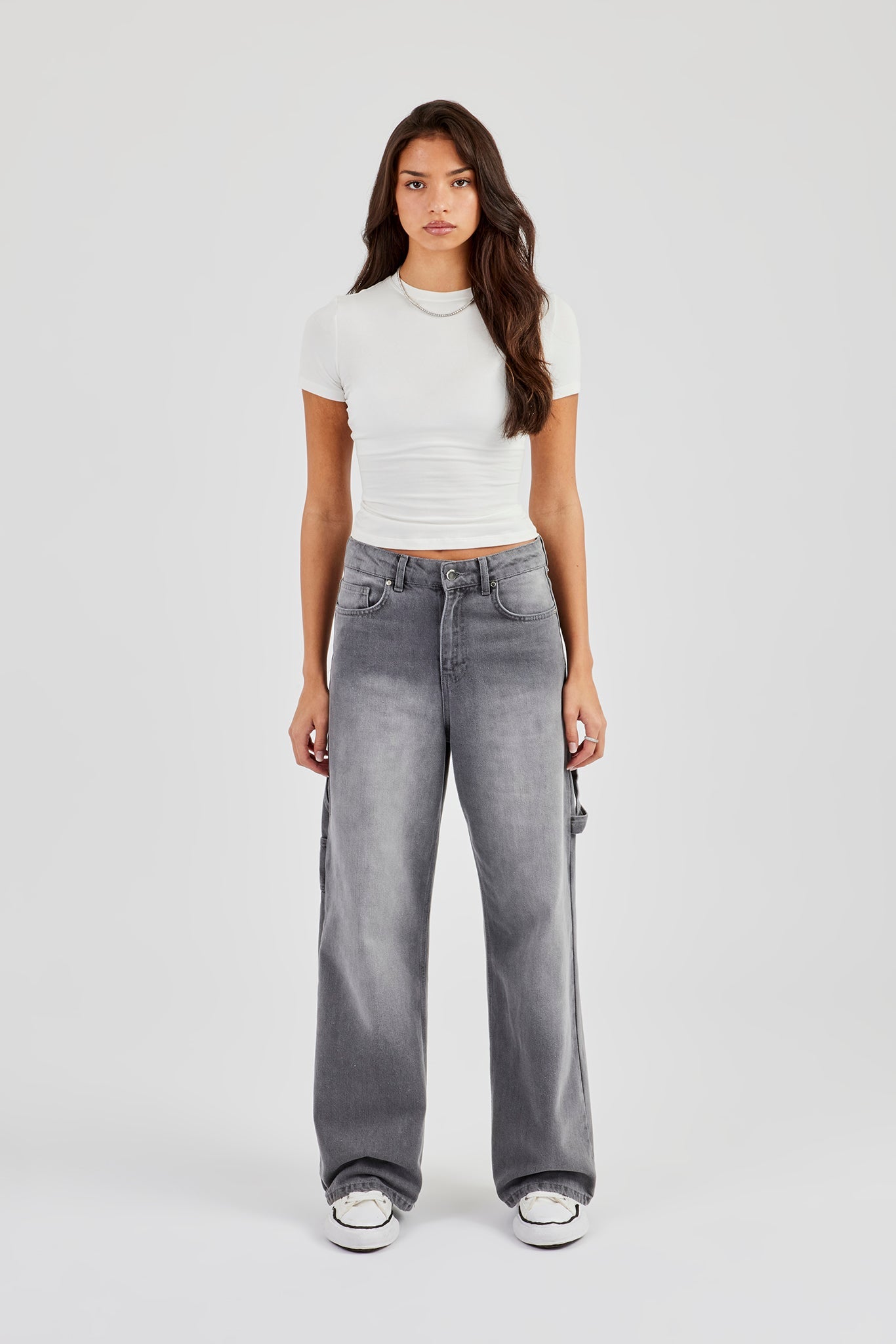 Baggy Carpenter Jean - Washed Grey