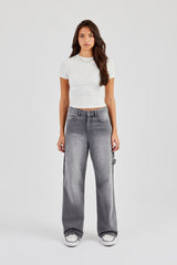 Baggy Carpenter Jean - Washed Grey