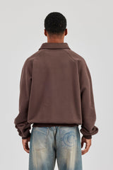 Rugby Sweater - Coffee