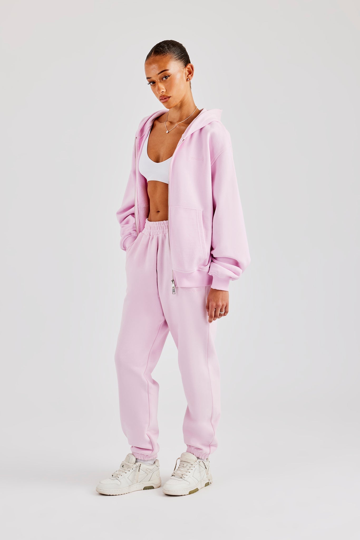 Womens Cuffed Jogger - Pink