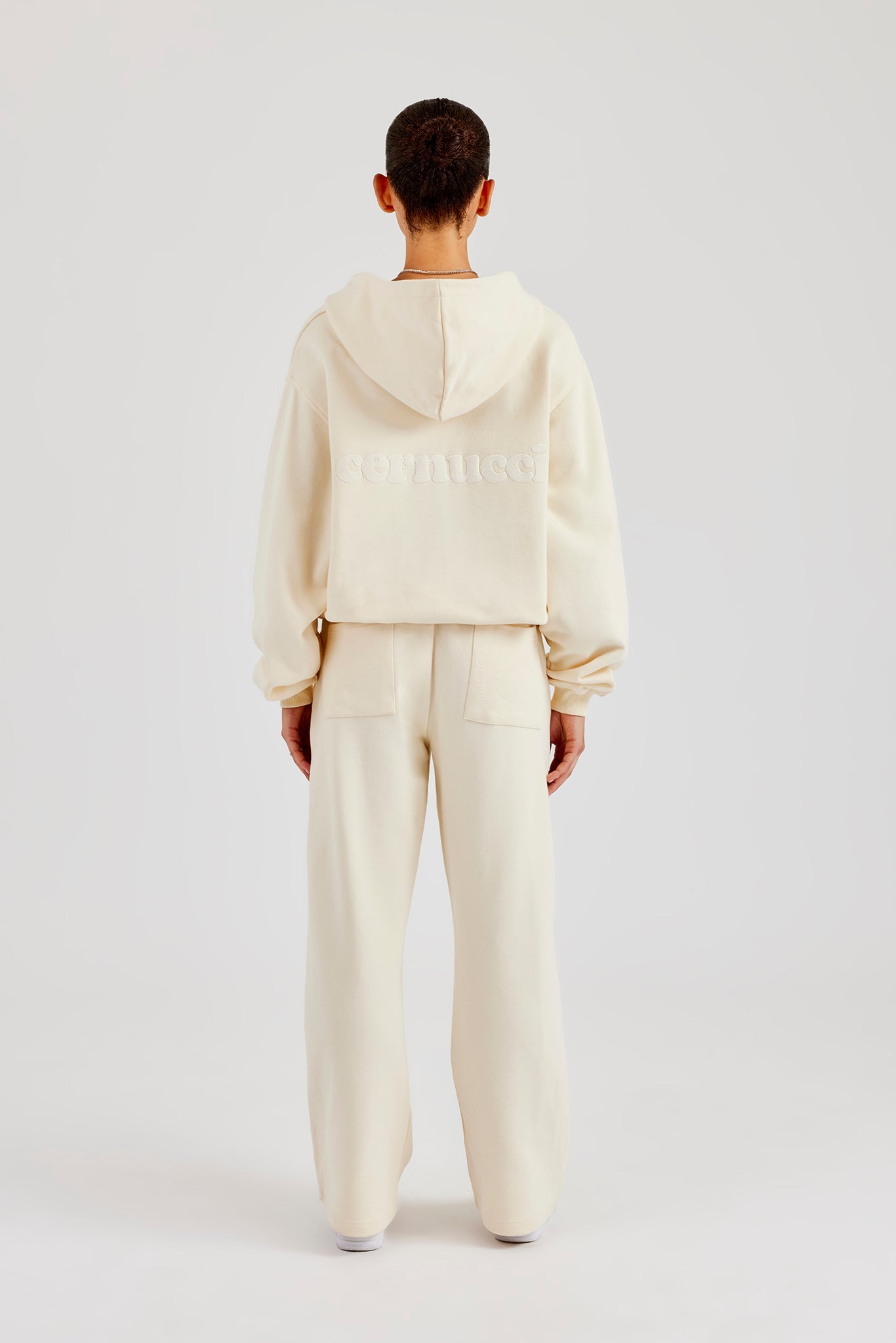 Zip Through Hooded Tracksuit - Butter Yellow