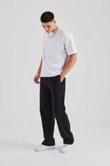 Straight Leg Jogger - Black