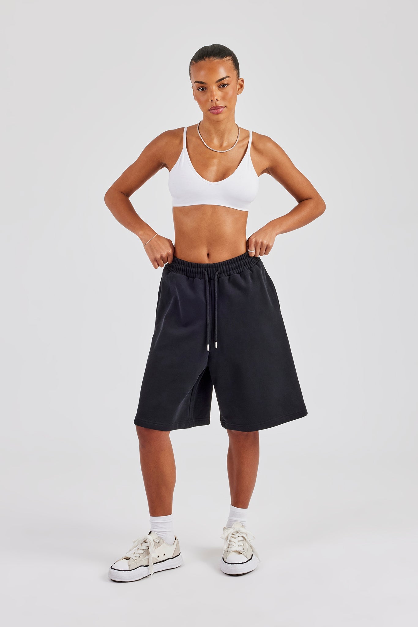 Jersey Jort - Black