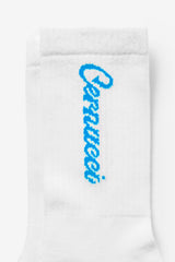Cernucci Logo Socks - Pale Blue