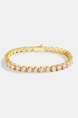 Gold Plated 5mm Tennis Bracelet
