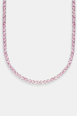 5mm Pink Tennis Chain