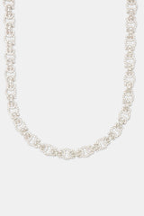 Iced Byzantine Chain - White