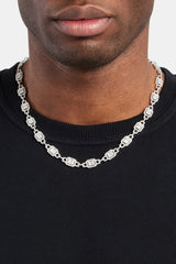 Iced Cluster Link Chain - 10mm