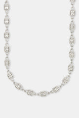 Iced Cluster Link Chain - 10mm