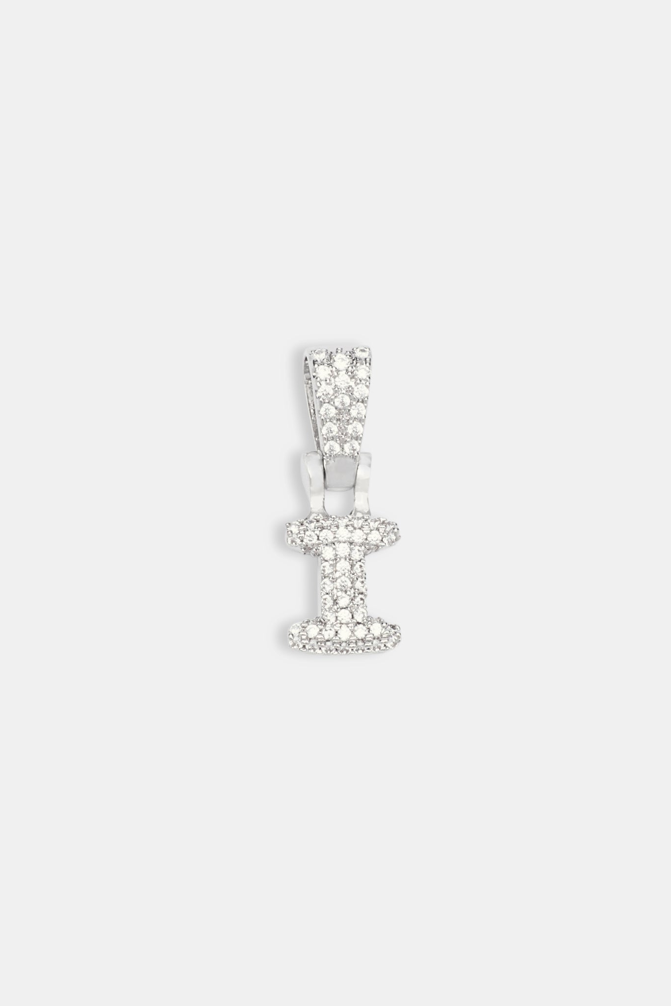 Iced Mini Bubble Pendant - White