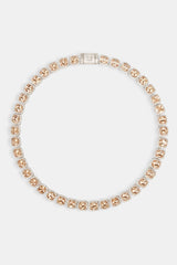 Iced Square Cluster Chain - Champagne