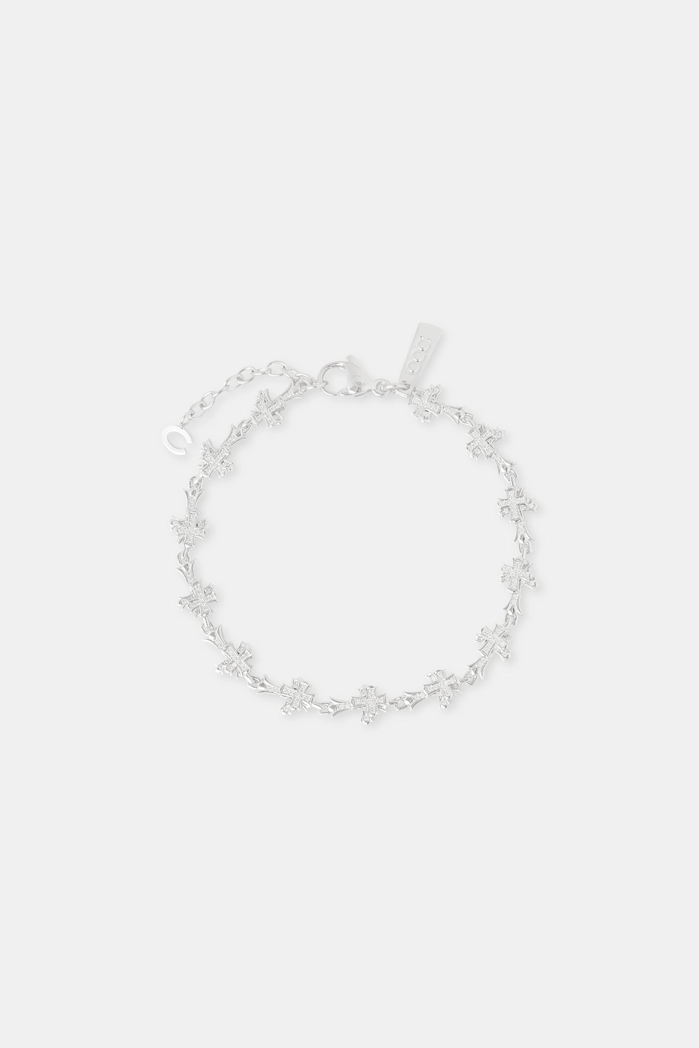 Double Cross 6mm Bracelet