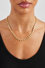 Iced Motif Repeat Chain - 6mm
