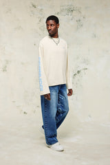 Sleeve Printed Long Sleeve T-Shirt