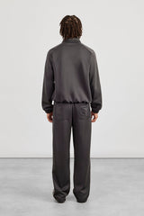 Taping Track Jacket & Relaxed Track Pant - Charcoal