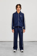 Taping Track Jacket & Relaxed Track Pant - Navy Blue
