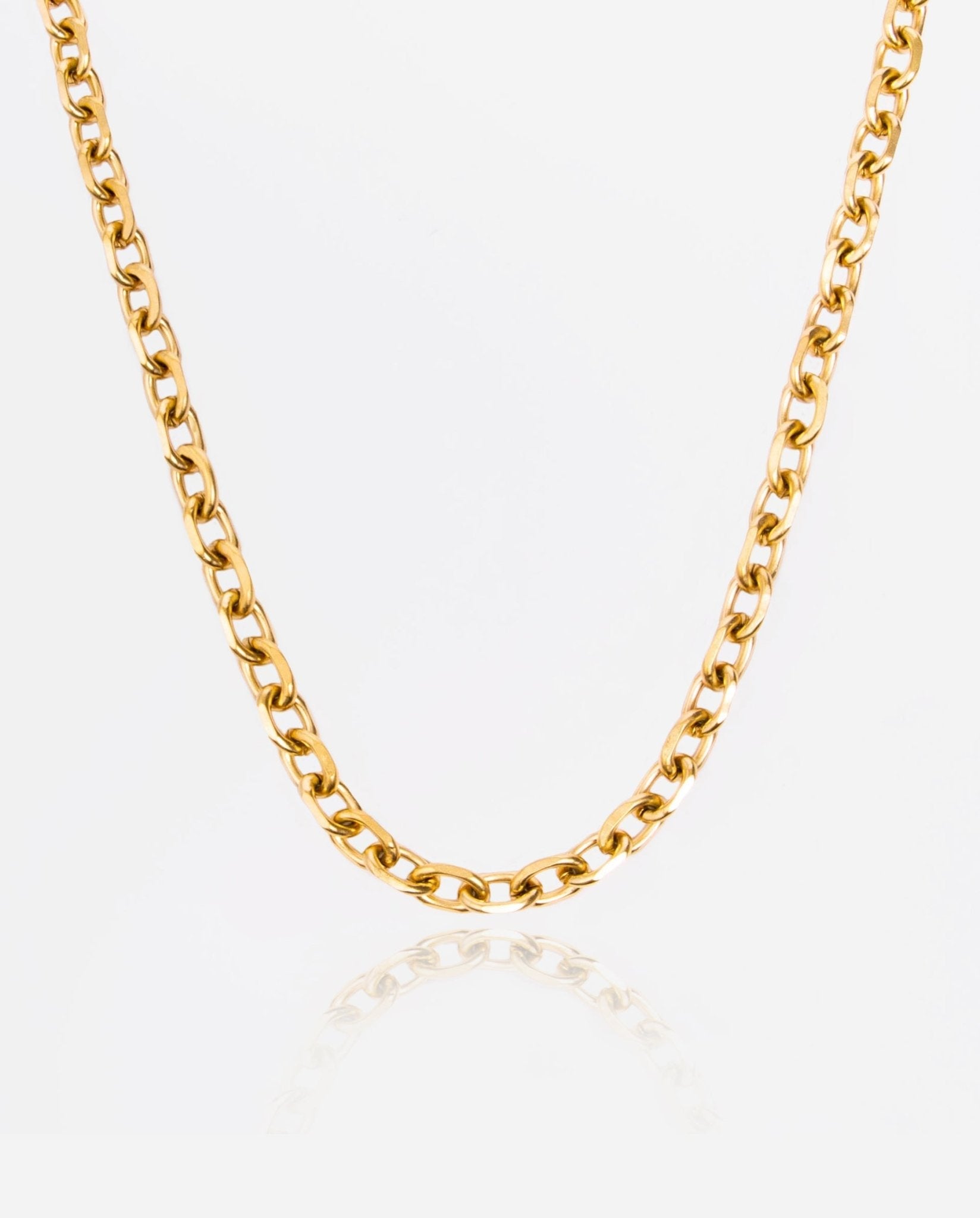 10mm Hermes Link Chain - Gold - Cernucci
