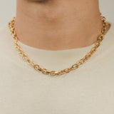 10mm Hermes Link Chain - Gold - Cernucci