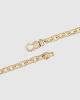 10mm Rolo Link Chain - Gold - Cernucci
