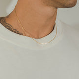 1.1mm Box Chain - Gold - Cernucci