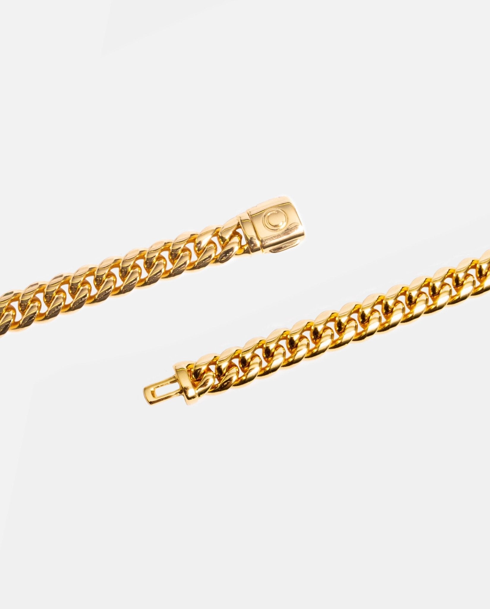 12mm Miami Cuban Link Chain - Gold - Cernucci