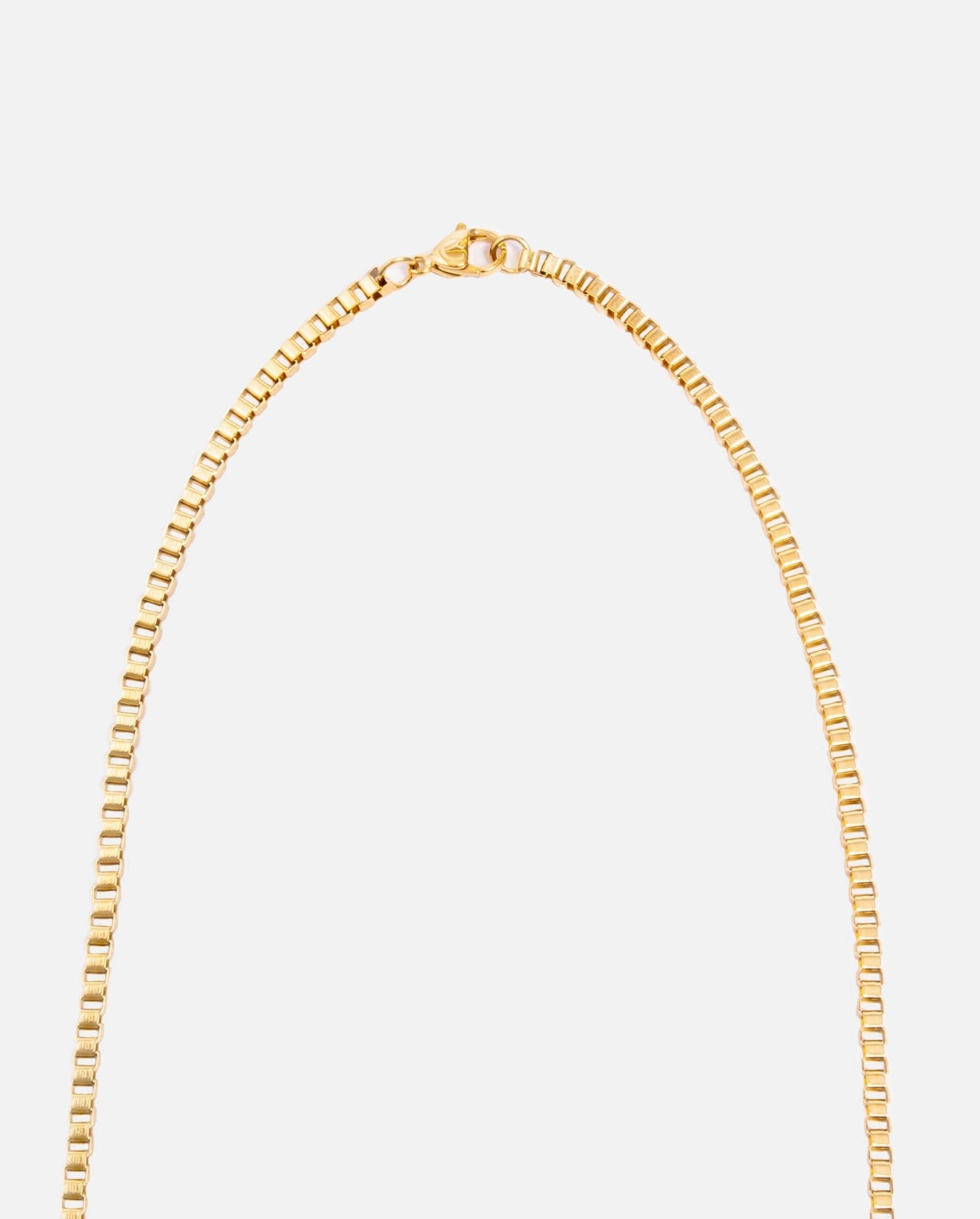 3mm Box Chain - Gold - Cernucci