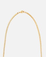 3mm Box Chain - Gold - Cernucci