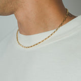 3mm Edge Chain - Gold - Cernucci