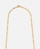 3mm Figaro Chain - Gold - Cernucci