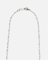 3mm Rolo Link Chain - White Gold - Cernucci