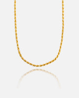 3mm Rope Chain - Gold - Cernucci