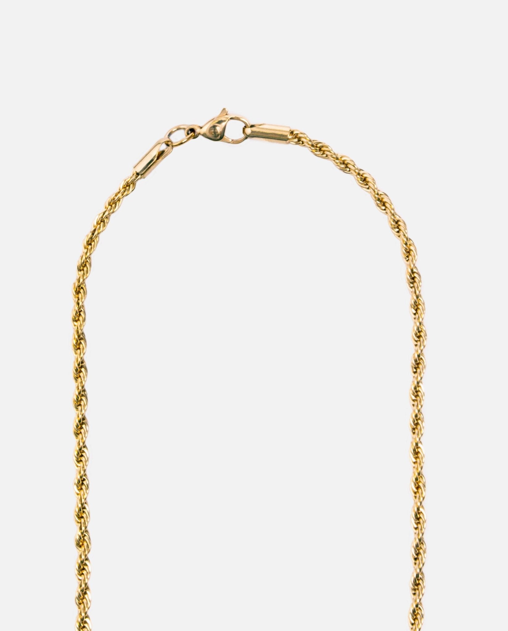3mm Rope Chain - Gold - Cernucci