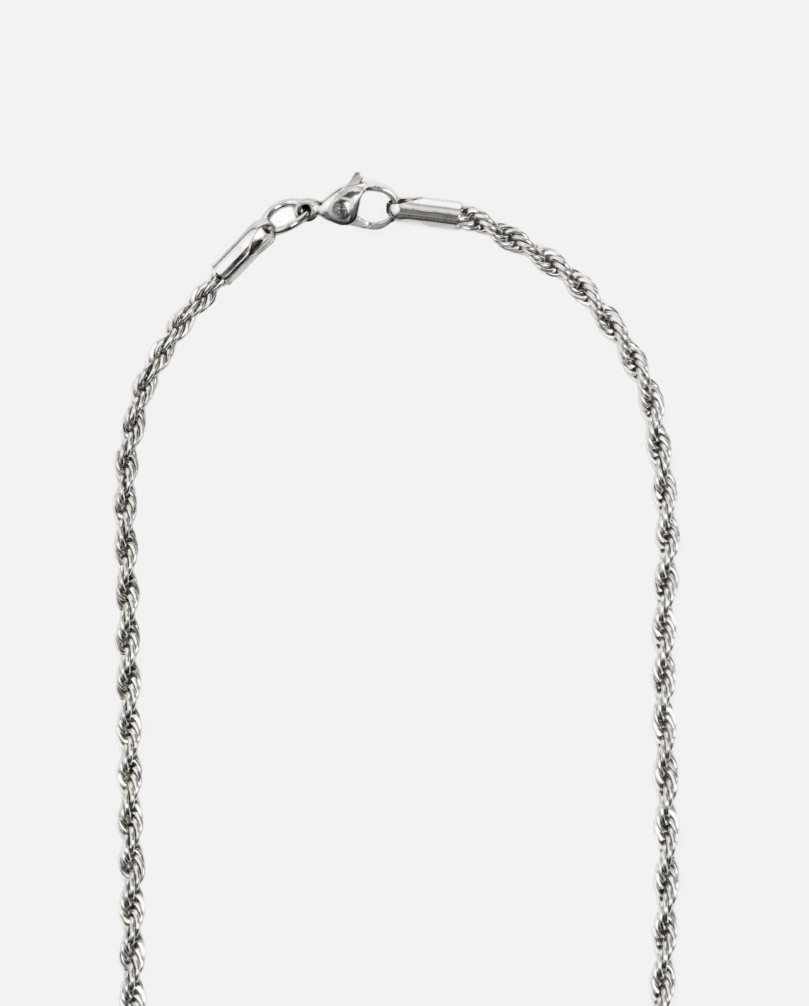 3mm Rope Chain - White Gold - Cernucci