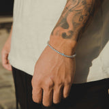 3mm Tennis Bracelet - White Gold - Cernucci