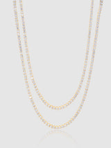 3mm Tennis Chain Bundle - Gold - Cernucci