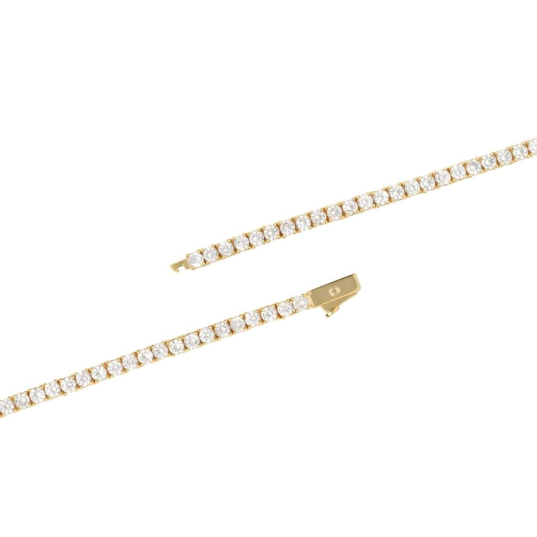 3mm Tennis Chain Bundle - Gold - Cernucci