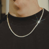 3mm Tennis Chain - Gold - Cernucci