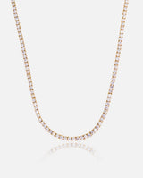 3mm Tennis Chain - Gold - Cernucci