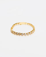 4mm Heart Bracelet - Gold - Cernucci