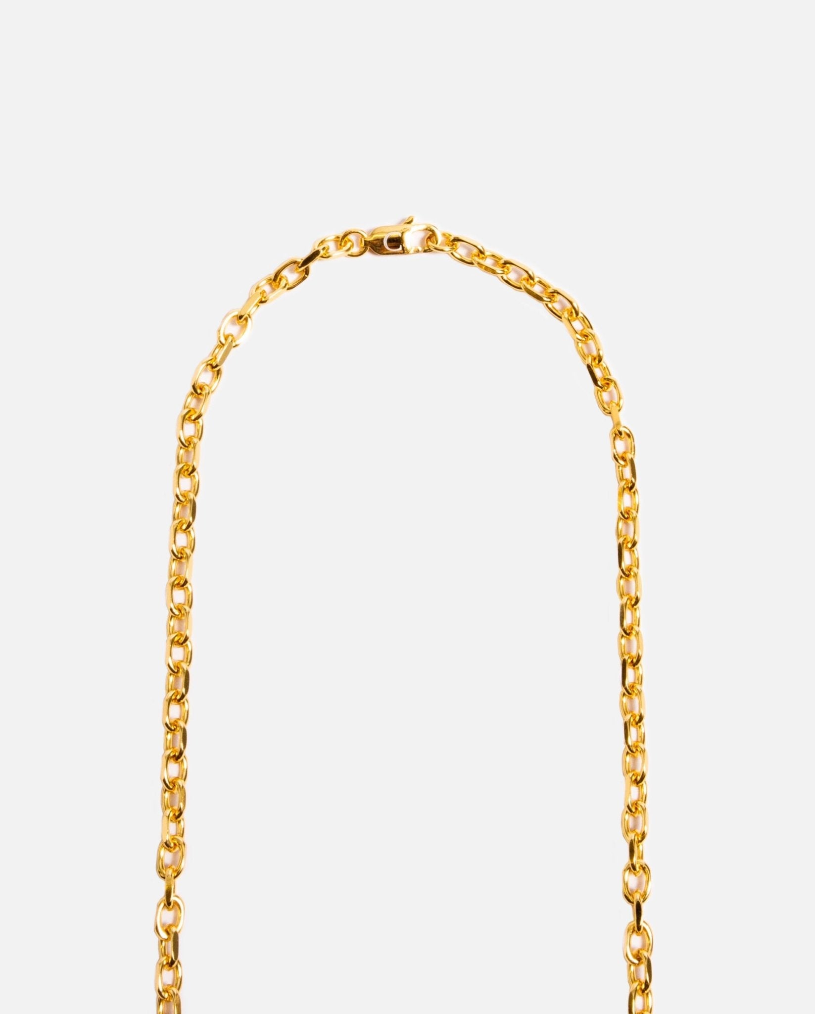 4mm Hermes Link Chain - Gold - Cernucci