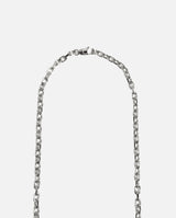 4mm Hermes Link Chain - White Gold - Cernucci