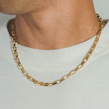 5mm Edge Chain - Gold - Cernucci