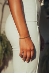 5mm Miami Cuban Link Bracelet - Gold - Cernucci