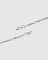 5mm Miami Cuban Link Bracelet - White Gold - Cernucci
