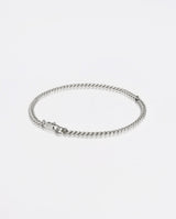 5mm Miami Cuban Link Bracelet - White Gold - Cernucci