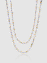 5mm Tennis Chain Bundle - Gold - Cernucci