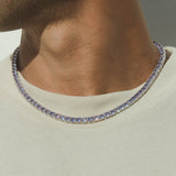 5mm Tennis Chain - Lilac - Cernucci