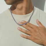 5mm Tennis Chain - Lilac - Cernucci